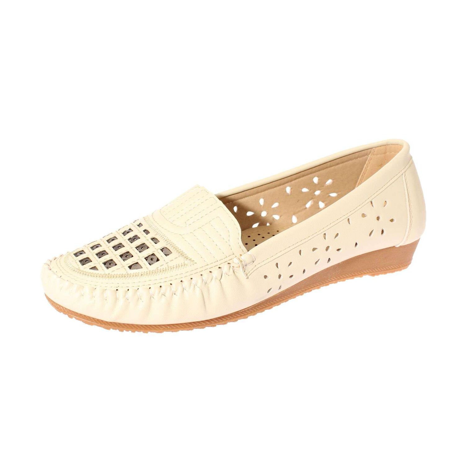 Mocas&iacute;n Beige Marche Art. 5eh143beige image number 0.0