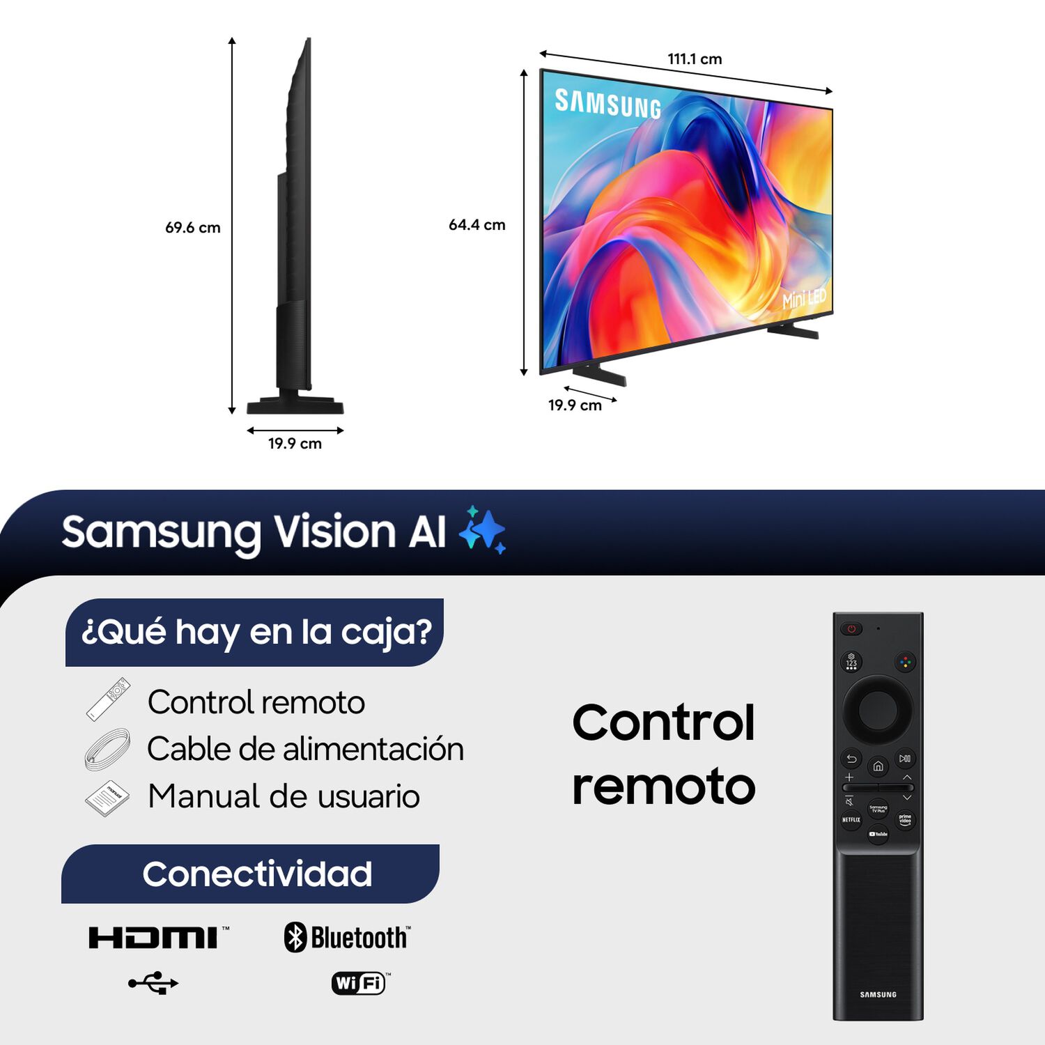 50 Mini Led M70h 4k Samsung Smart Tv 2026 image number 1.0