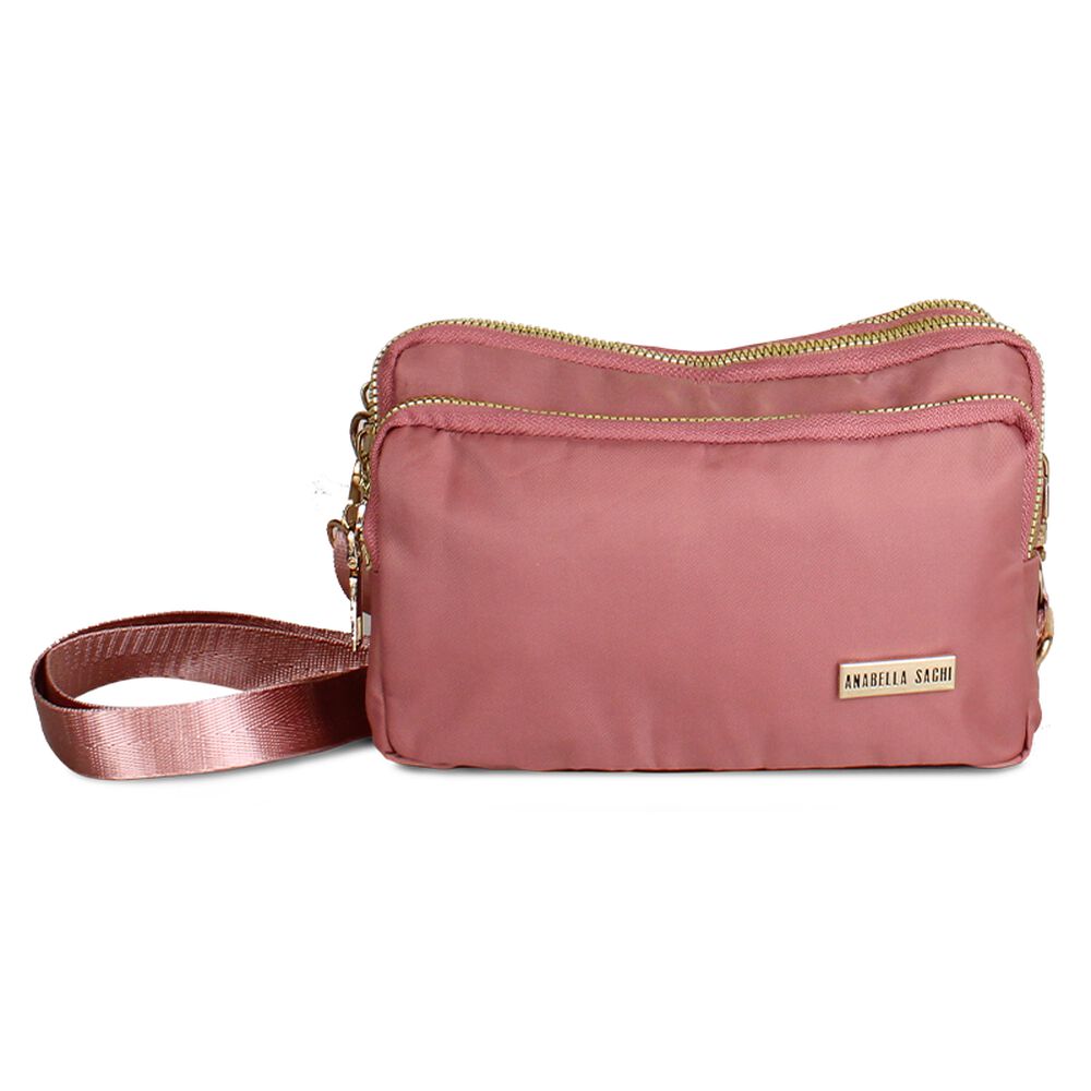 Cartera Bandolera Kim Pink Anabella Sachi image number 0.0