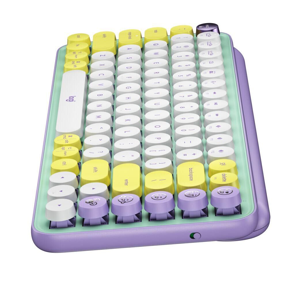Teclado Logitech Pop Keys Lila Daydream image number 3.0