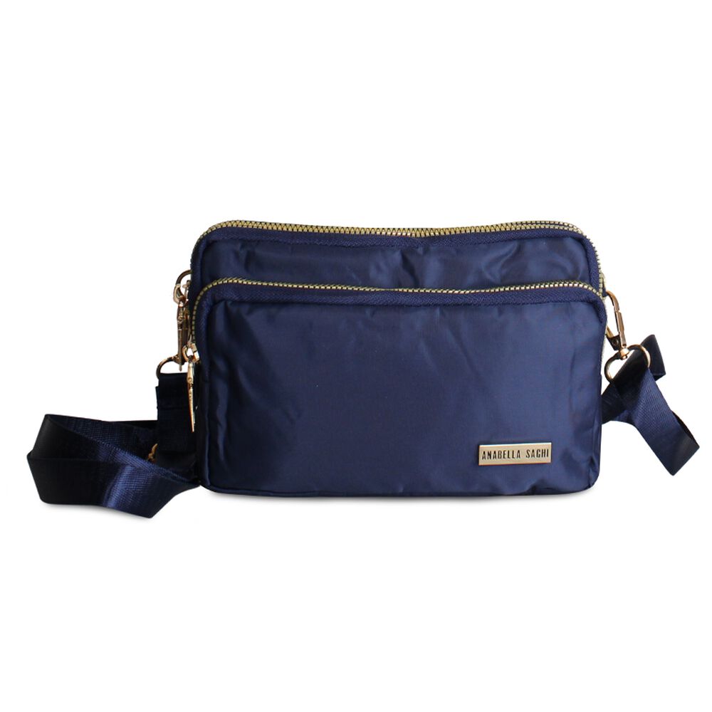 Cartera Bandolera Kim Azul Anabella Sachi image number 0.0