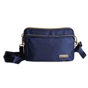 Cartera Bandolera Kim Azul Anabella Sachi