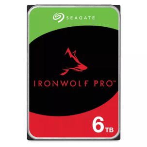 Disco Duro Seagate Ironwolf Pro 6tb 3.5"sata 7200rpm 256mb