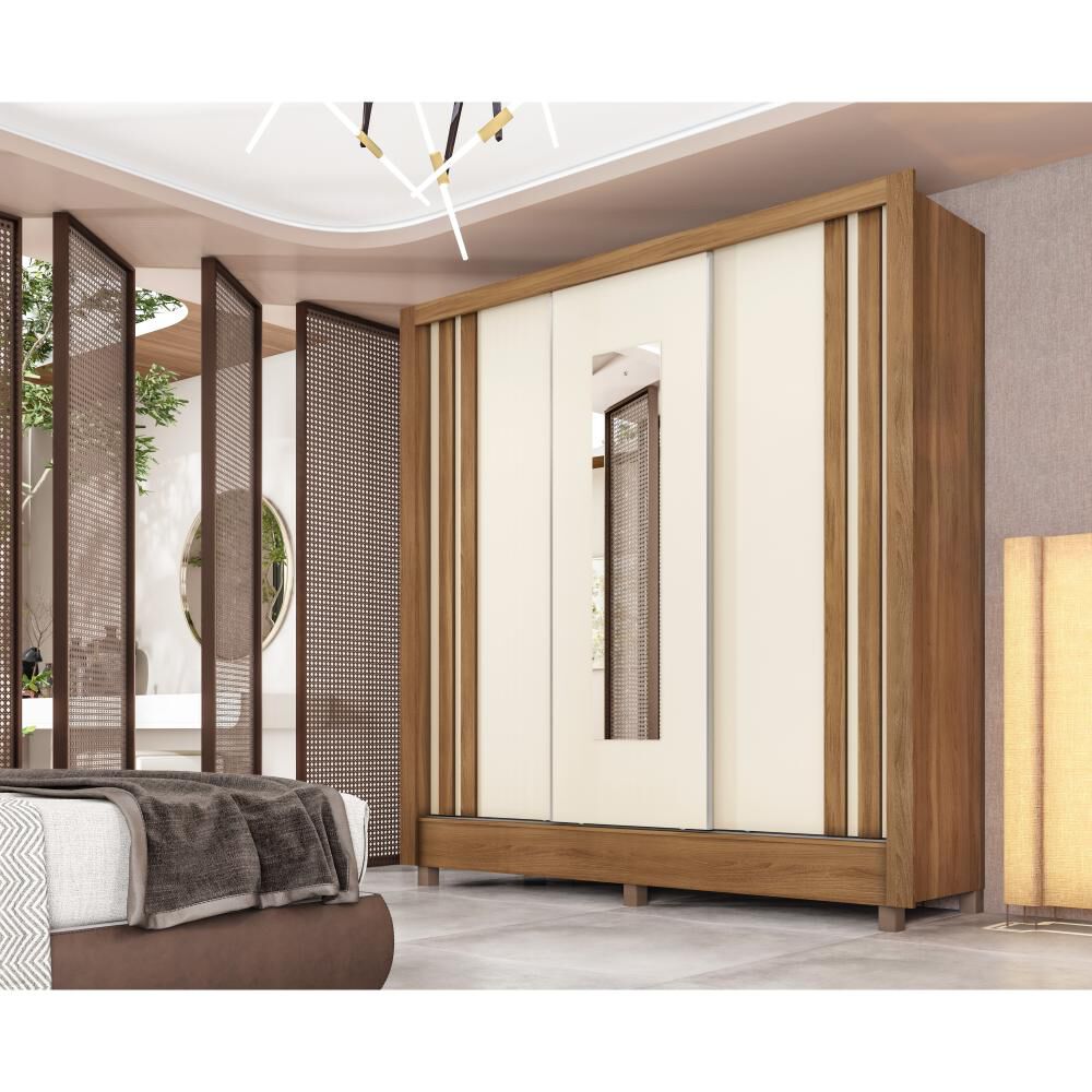 Cl&oacute;set Di Poretti Design Ravel / 3 Puertas / 2 Cajones image number 4.0