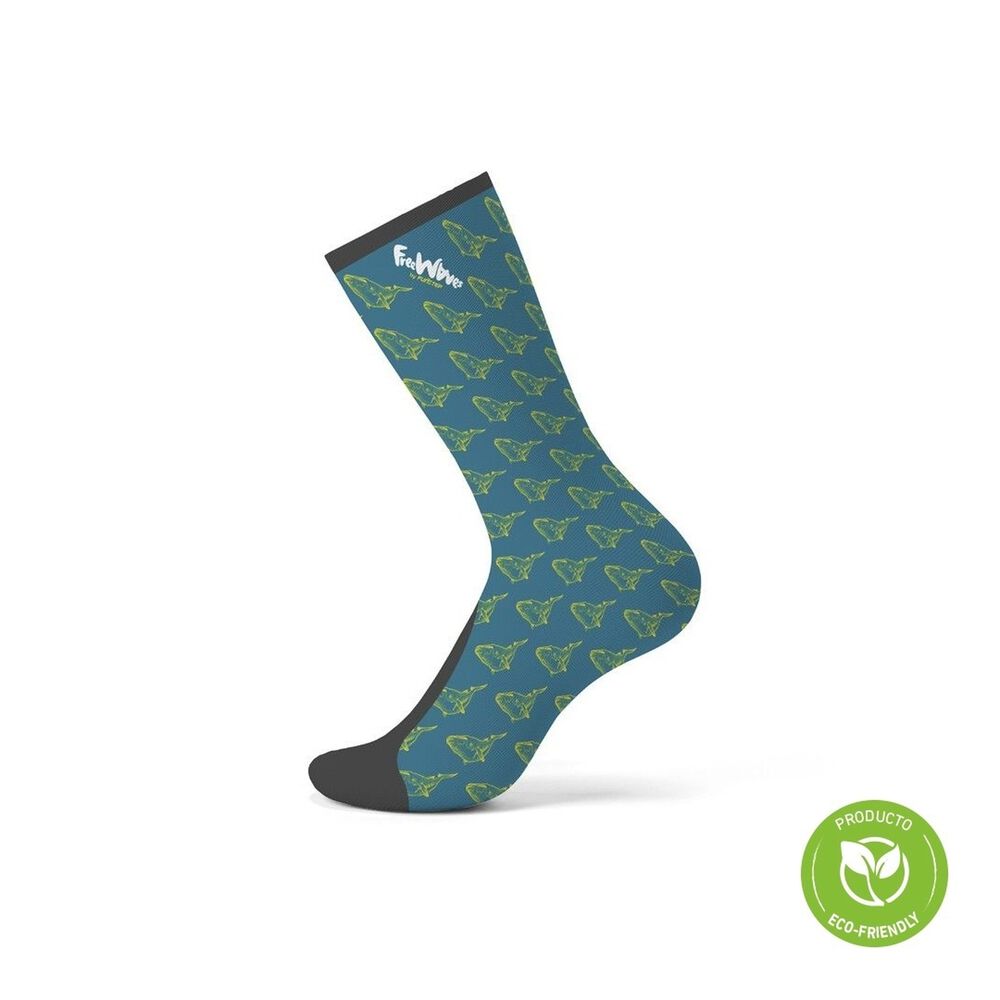 Calcetines Funstep Sostenibles Dibujos Ballena Xl ( 44-47) image number 1.0