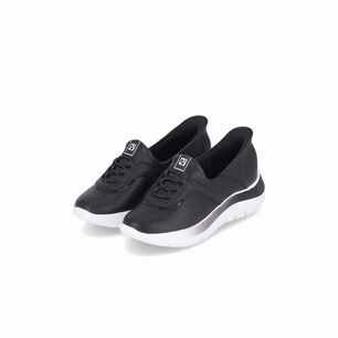 Zapatilla Mujer Negro Slip Fit 836 Piccadilly