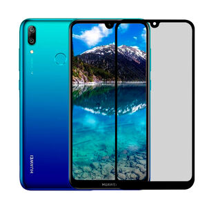 Lamina De Vidrio Templado Completa Compatible Huawei Y7 2019