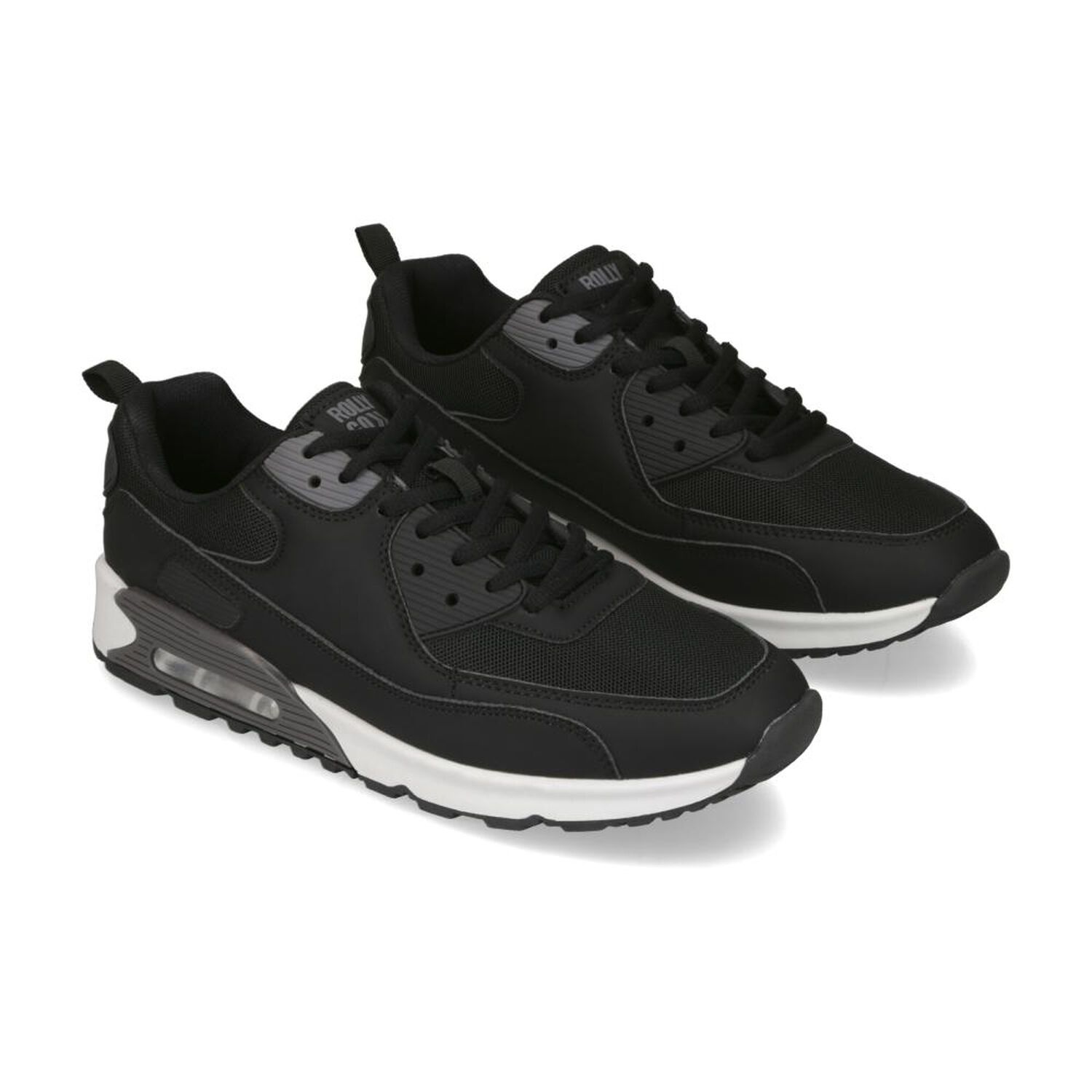 Zapatilla Urbana Hombre Rolly Go Black image number 1.0