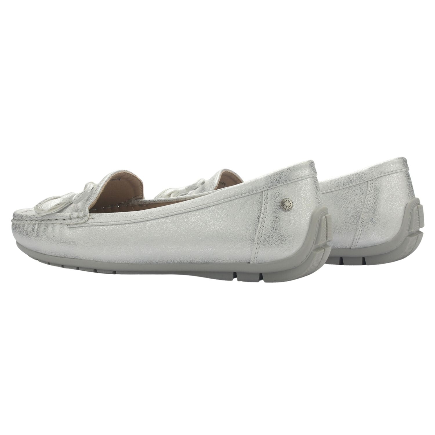 Mocasin Mujer Casual Plateado Chalada Nautico-3 image number 6.0