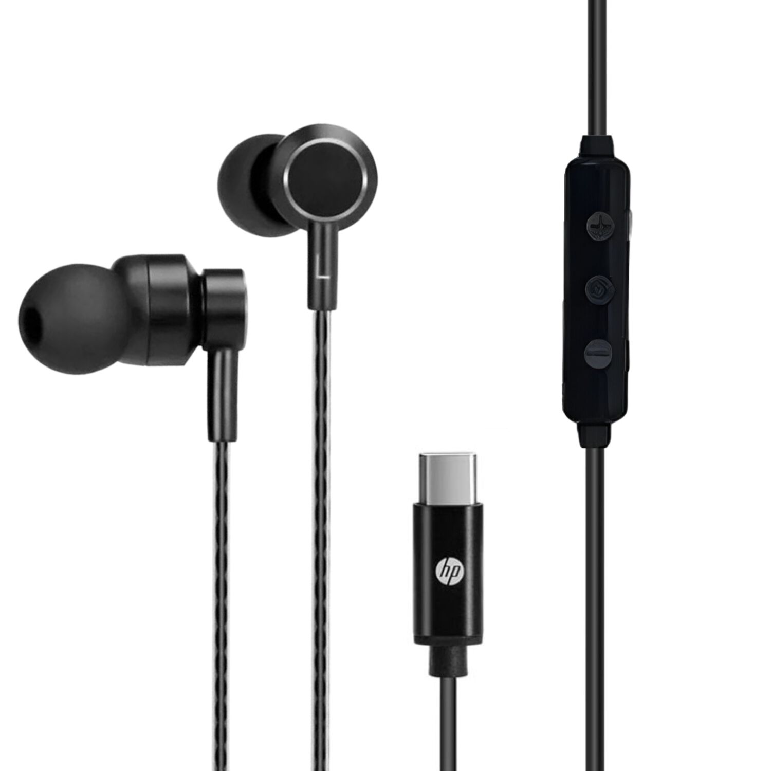 Aud&iacute;fonos Hp Usb-c Con Manos Libre High Bass 1.2m Dhh-1127 image number 1.0