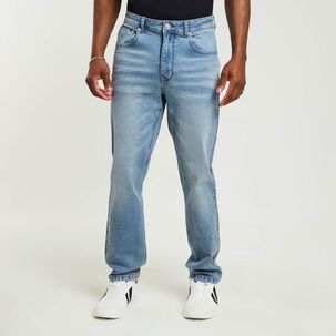 Jeans Tiro Medio Skinny Hombre Rolly Go
