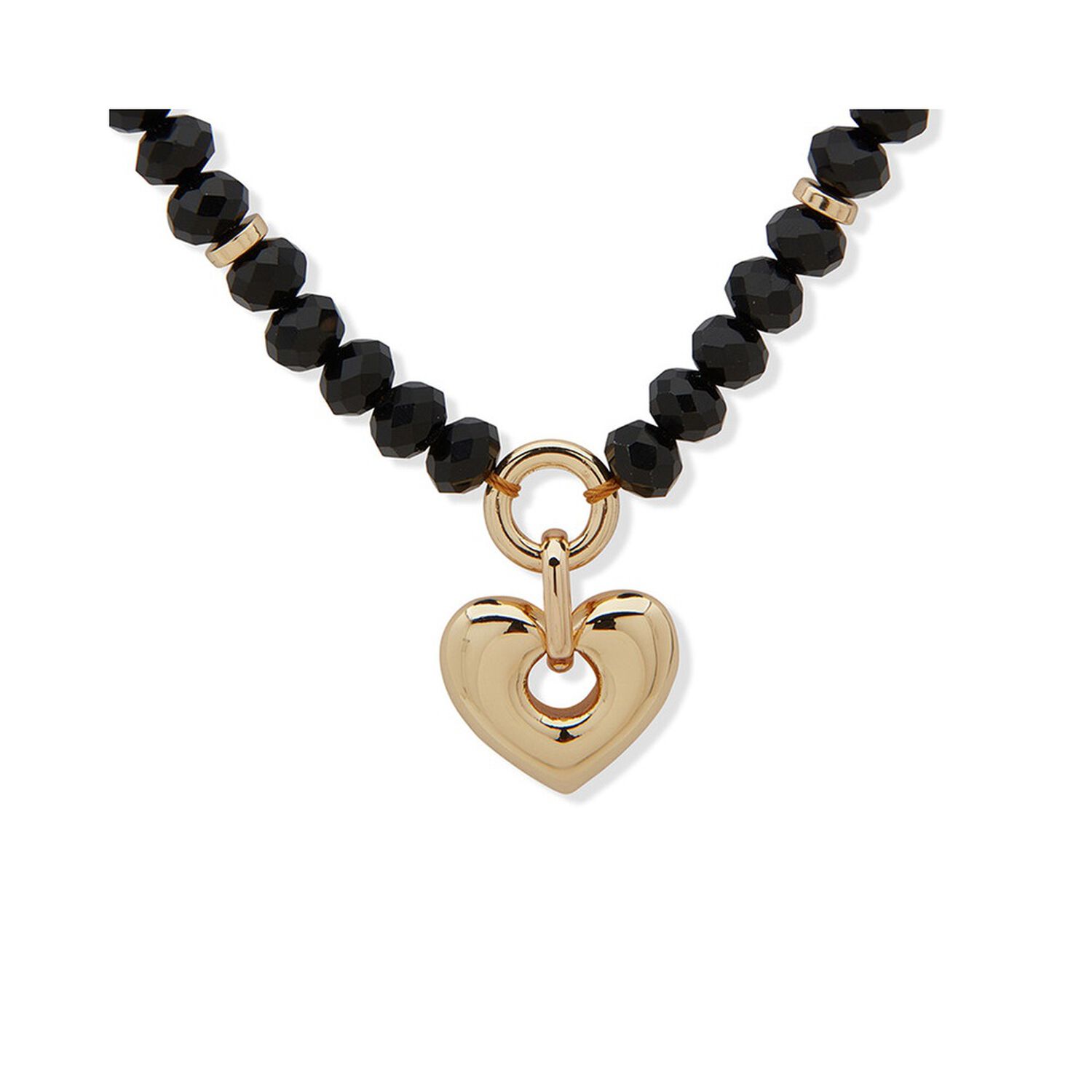 Collar Mujer Anne Klein Everlasting Hearts Negro image number 1.0