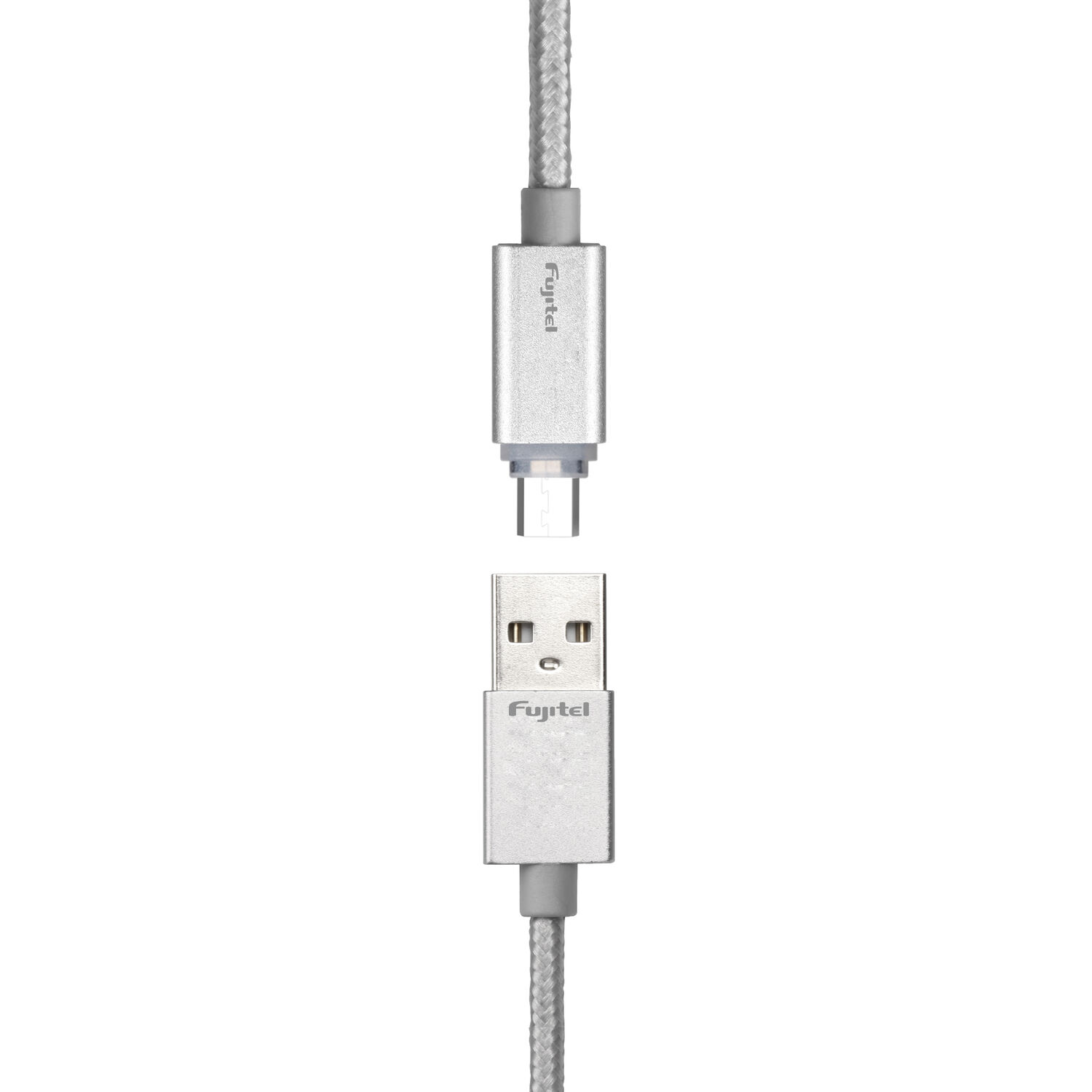Cable De Datos Fujitel Micro Usb Con Led Indicadora De Carga image number 1.0