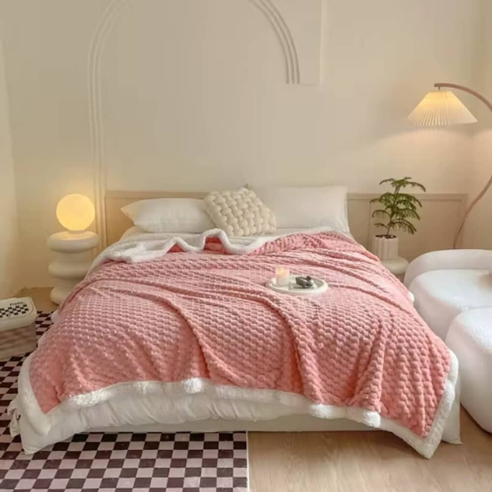 Frazada Manta De Terciopelo Polar Grande 180x200cm image number 2.0