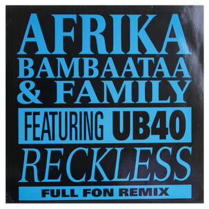 Afrika Bambaataa - Reckless (full Fon Remix) | 12" Maxi Single Usado
