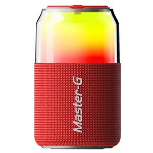 Parlante Portable Bluetooth 5.4 Ipx3 Mgsplash Rojo Master-g