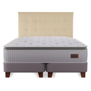 Cama Europea Flex Heritage / 2 Plazas / Base Dividida + Respaldo