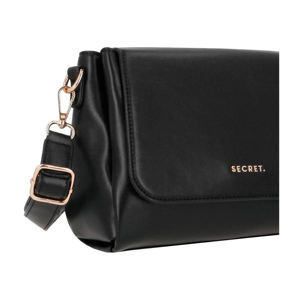 Bandolera Secret Bari Sc6 M Negro image number 4.0