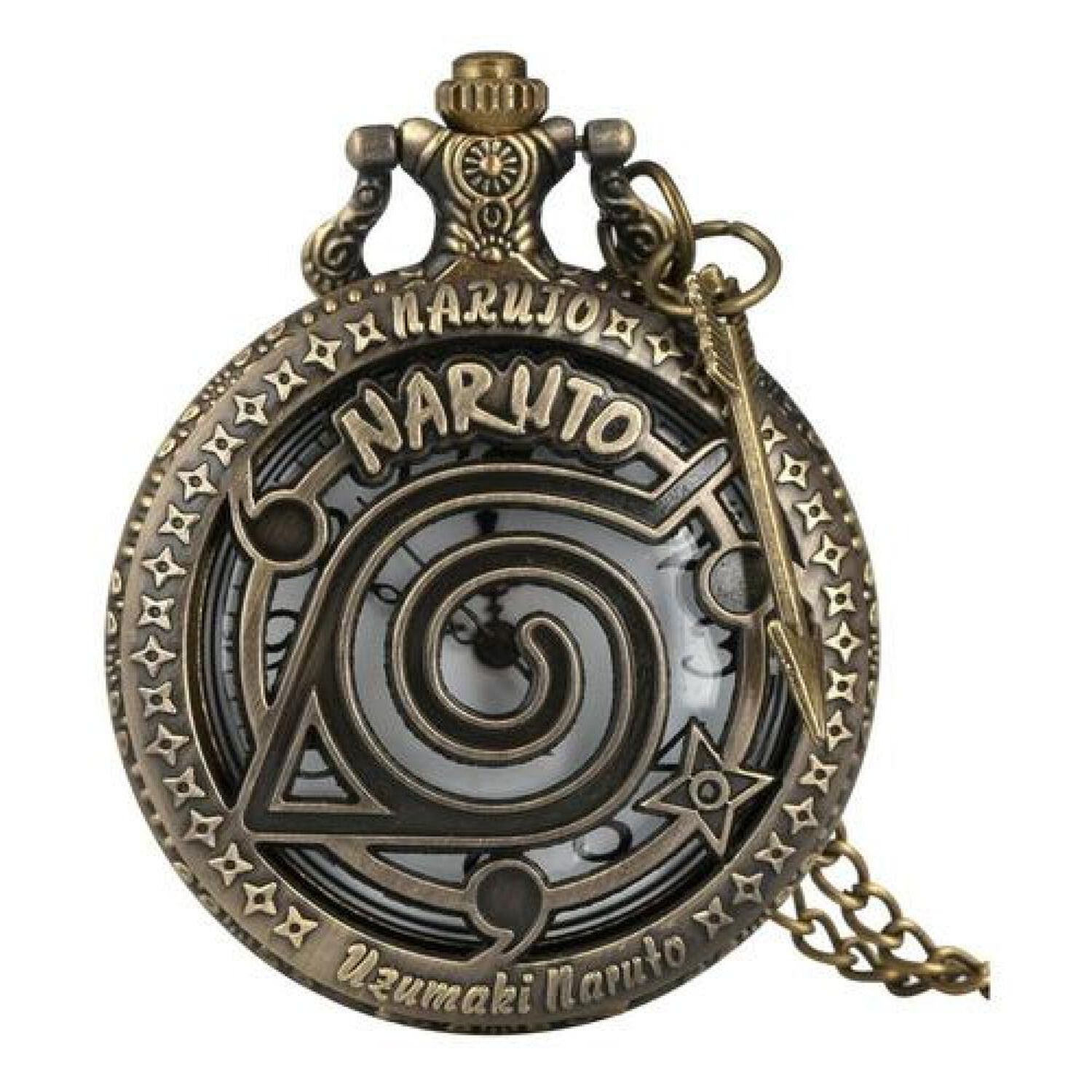 Reloj De Bolsillo Naruto Vintage Anime image number 0.0
