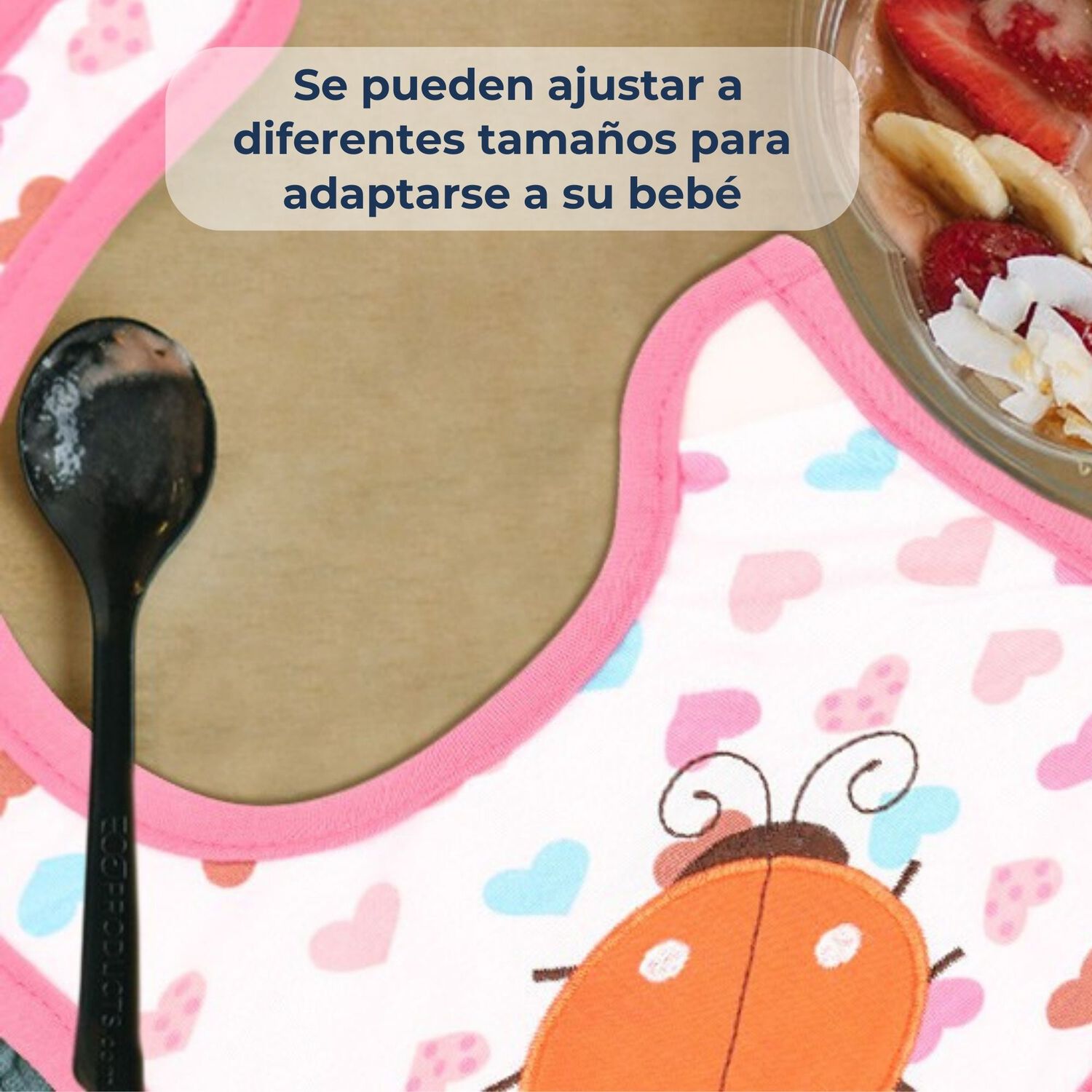 Superpack 9 Baberos Impermeables Para Beb&eacute;s Jump Kids Ni&ntilde;a image number 6.0
