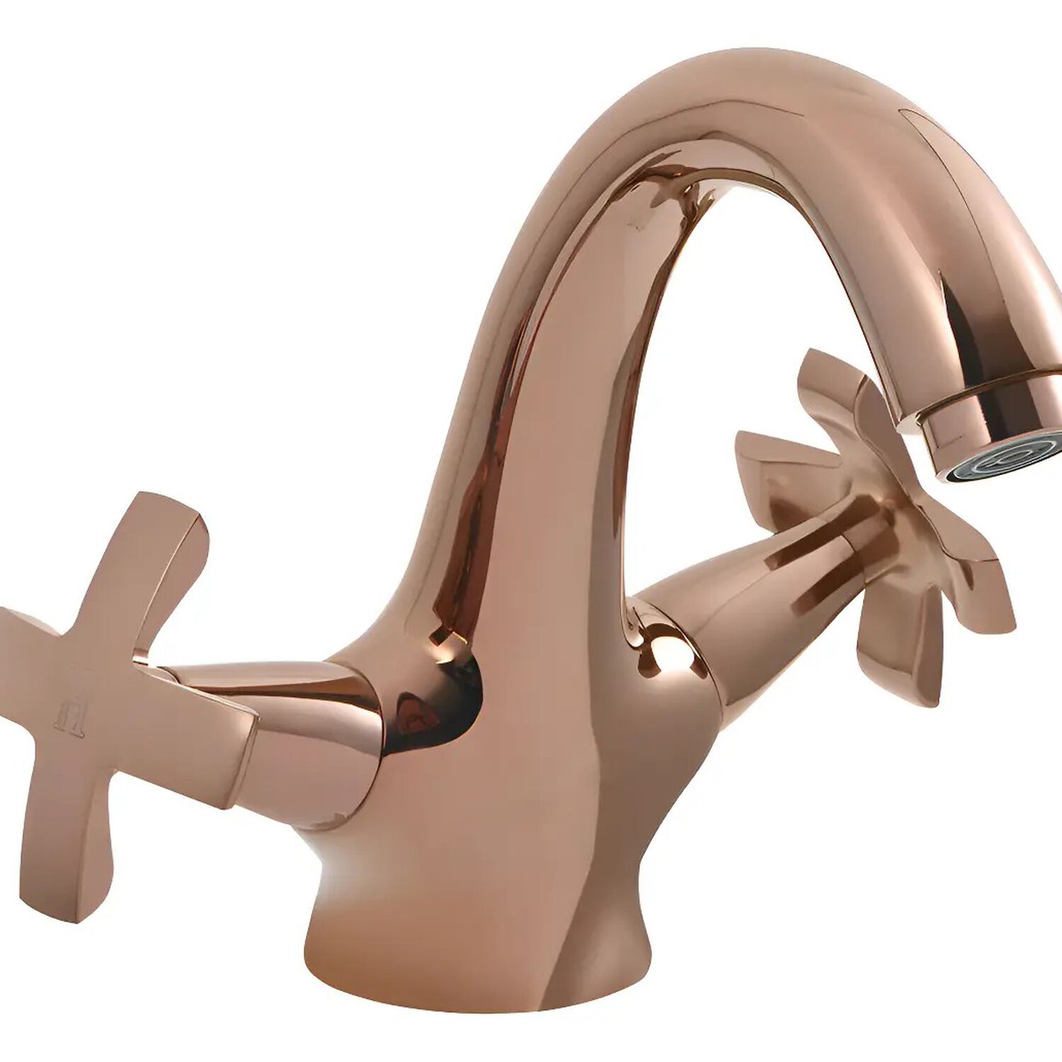 Monoblock Llave Grifo Lavatorio Modelo Lotta Marca Stretto Color Cobre image number 2.0