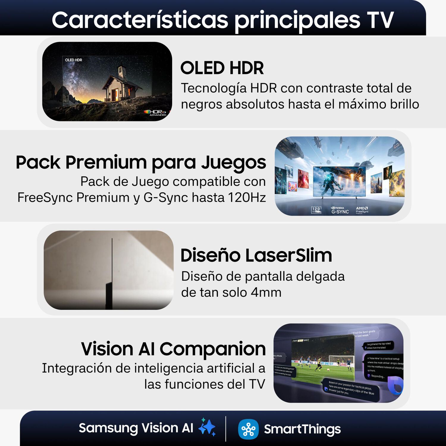 48 Oled S85h 4k Samsung Vision Ai Smart Tv 2026 image number 2.0