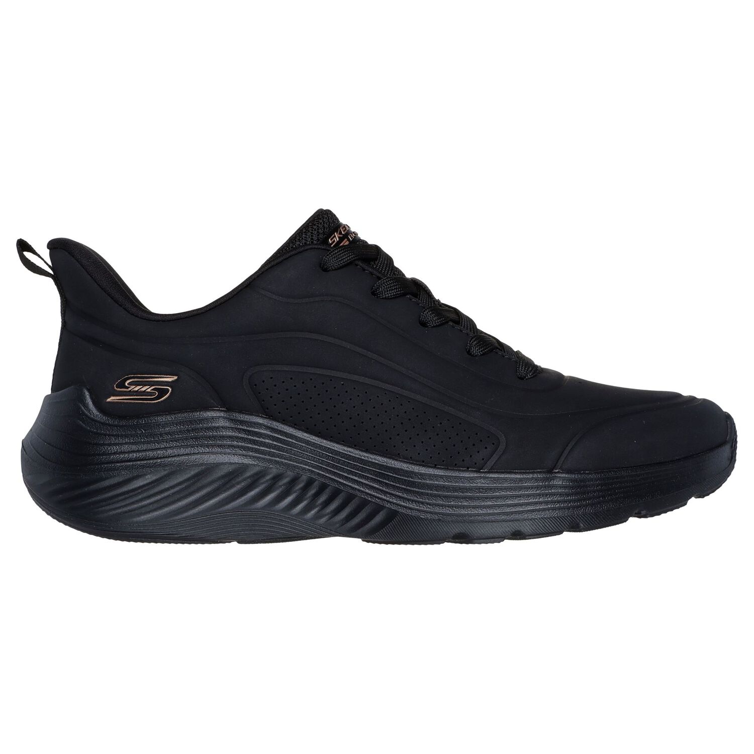 Zapatilla Urbana Mujer Skechers Bobs Squad Waves-just Wading Bbk image number 0.0