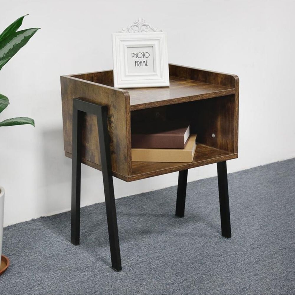 Mesa Auxiliar Velador Rustic image number 4.0