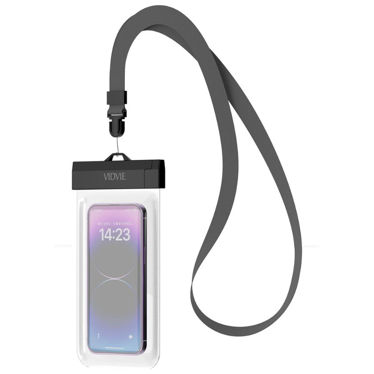 Funda Impermeable Universal Para Tel&eacute;fono M&oacute;vil Vidvie Transparente image number 4.0