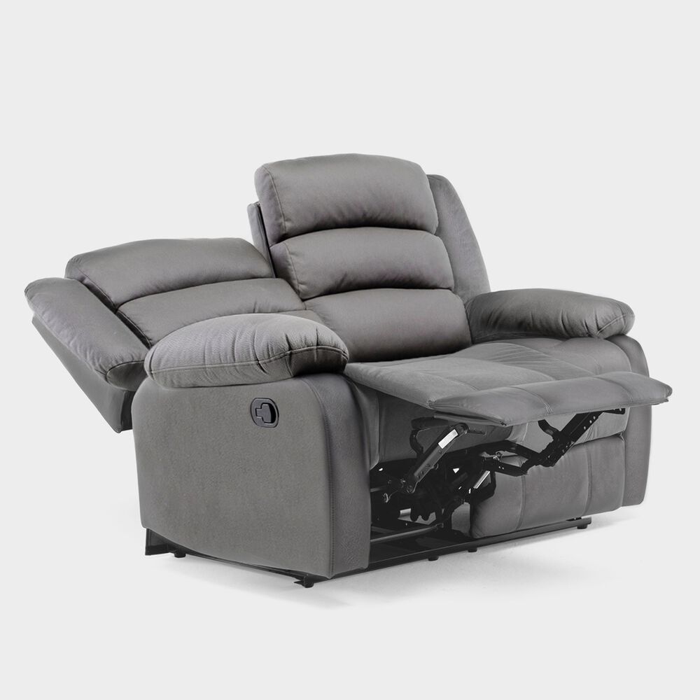 Sofá 2 Cuerpos Reclinable Moderno New Praga 8041lff image number 4.0