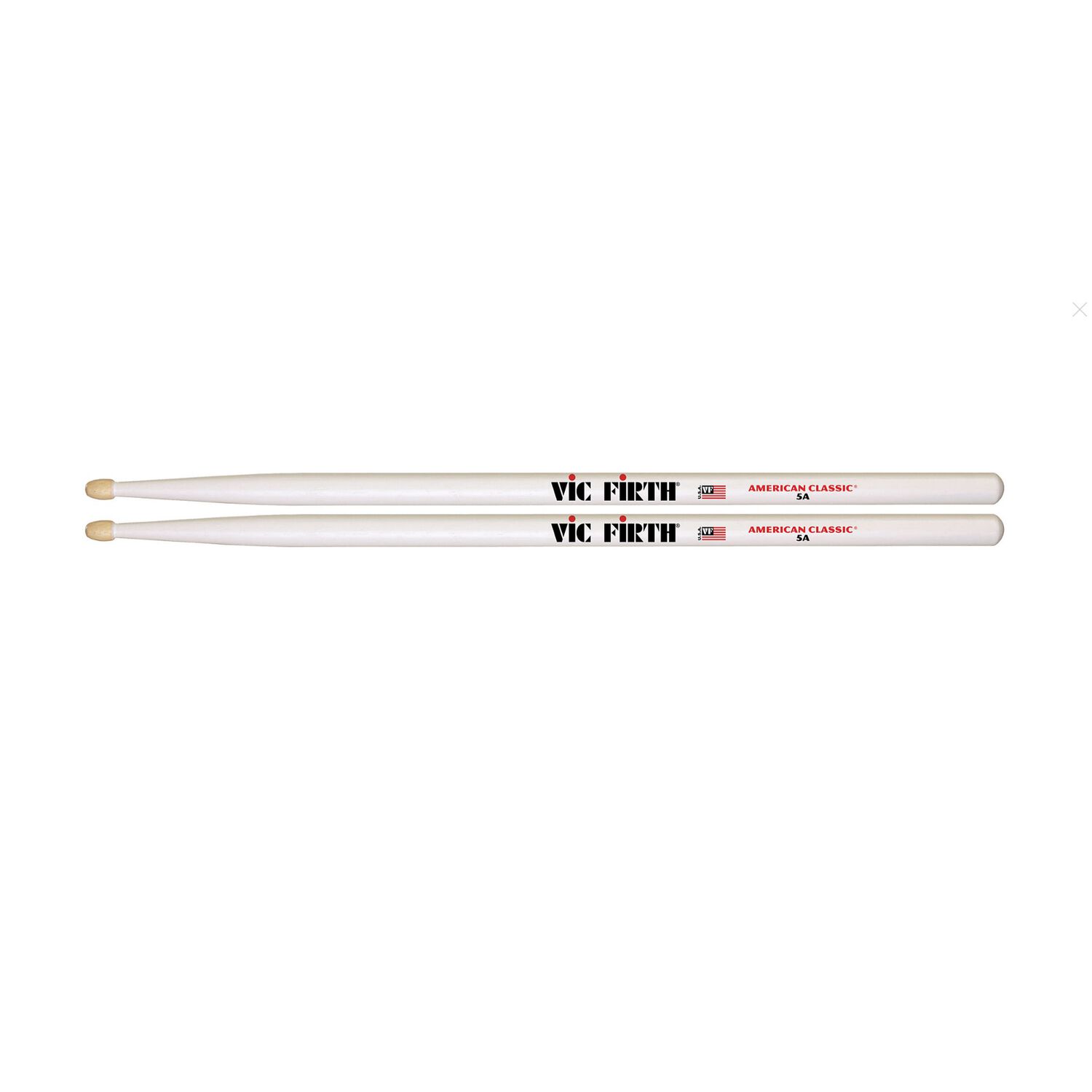 Baquetas Vic Firth 5a American Classic Blanco Punta De Madera image number 0.0