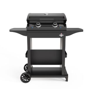 Parrilla Exterior Electrica E2b Boston Black Con Carro