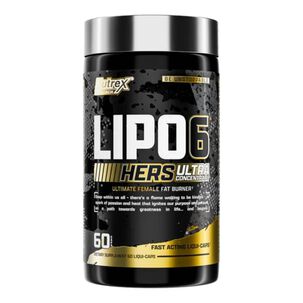 Lipo 6 Black Hers Ultra 60 C&aacute;psulas