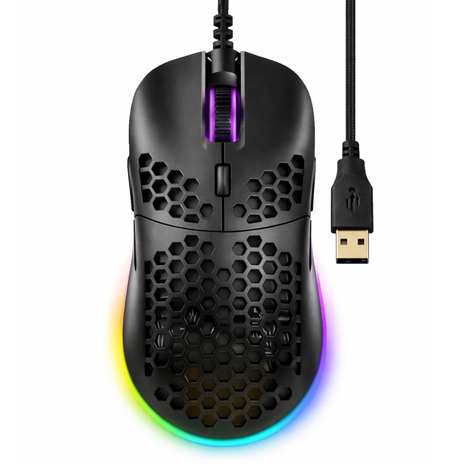 Mouse Gamer Dgx Core Rgb 7200 Dpi Max Ergon&oacute;mico image number 5.0