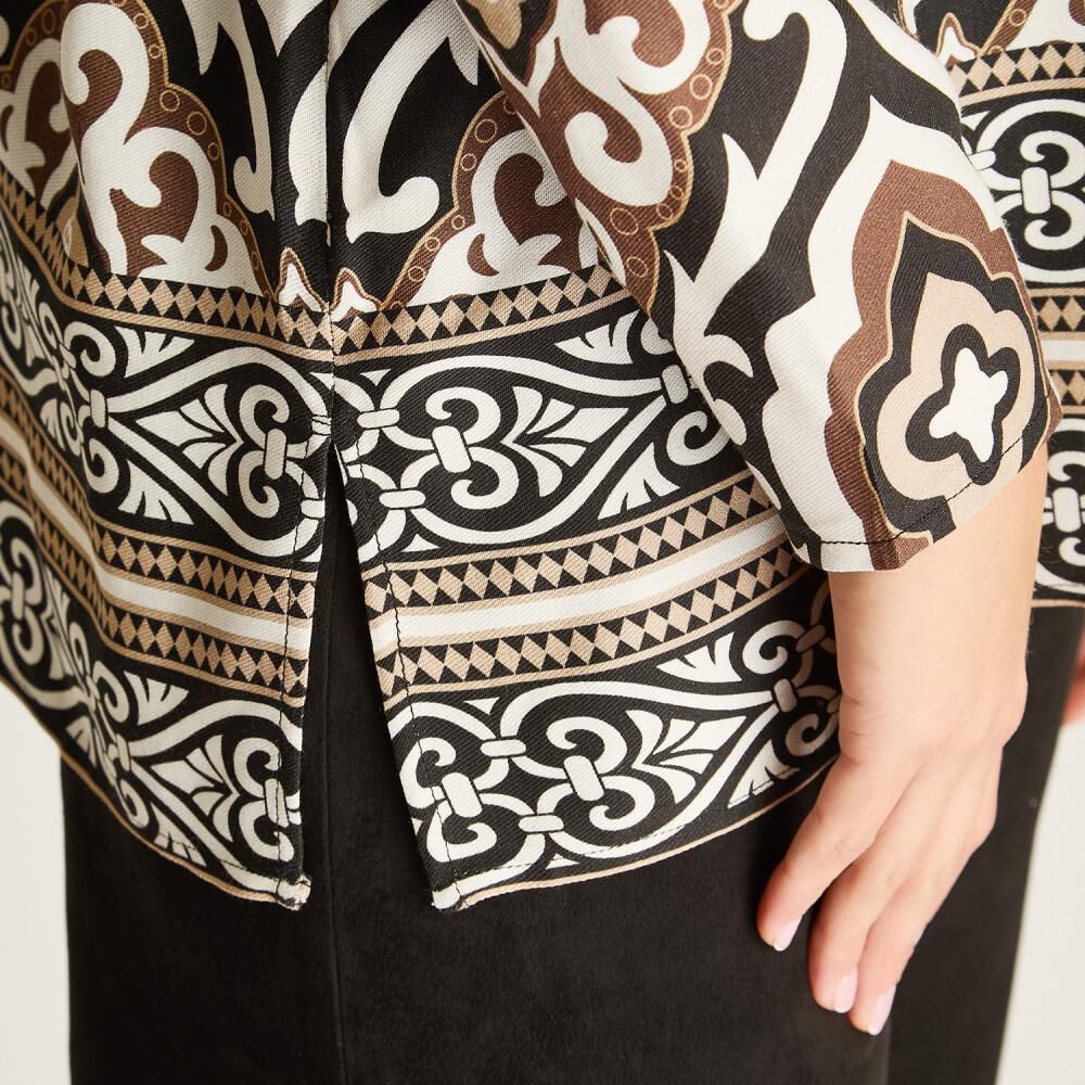 Blusa Manga Larga Mujer Lorenzo Di Pontti image number 3.0