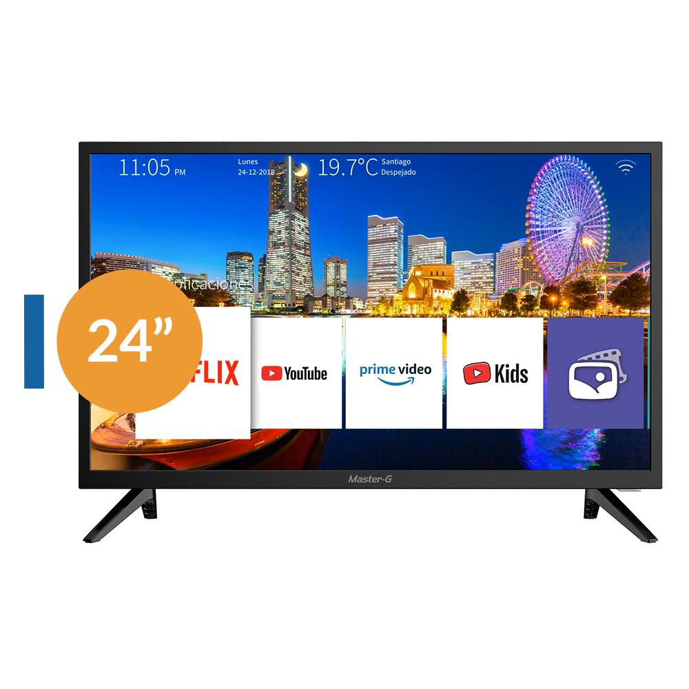 Led 24" Master G MGS2410XP / HD / Smart TV image number 0.0