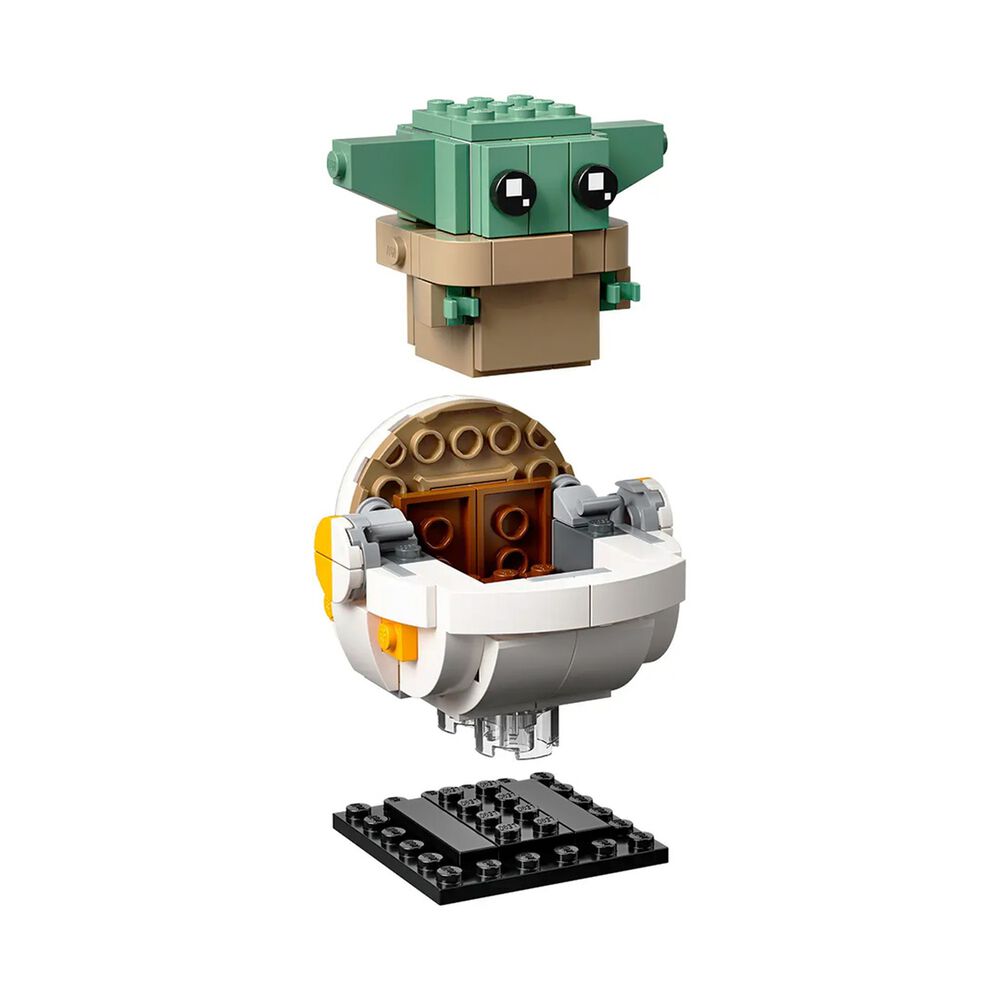 Lego Brickheadz - The Mandalorian Y The Child - 75317 image number 5.0