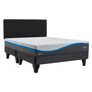 Cama Europea Celta Wake Up / King / Base Dividida + Respaldo