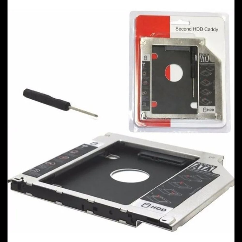 Caddy Adaptador 12.7mm Notebook Sata Hdd Ssd image number 2.0