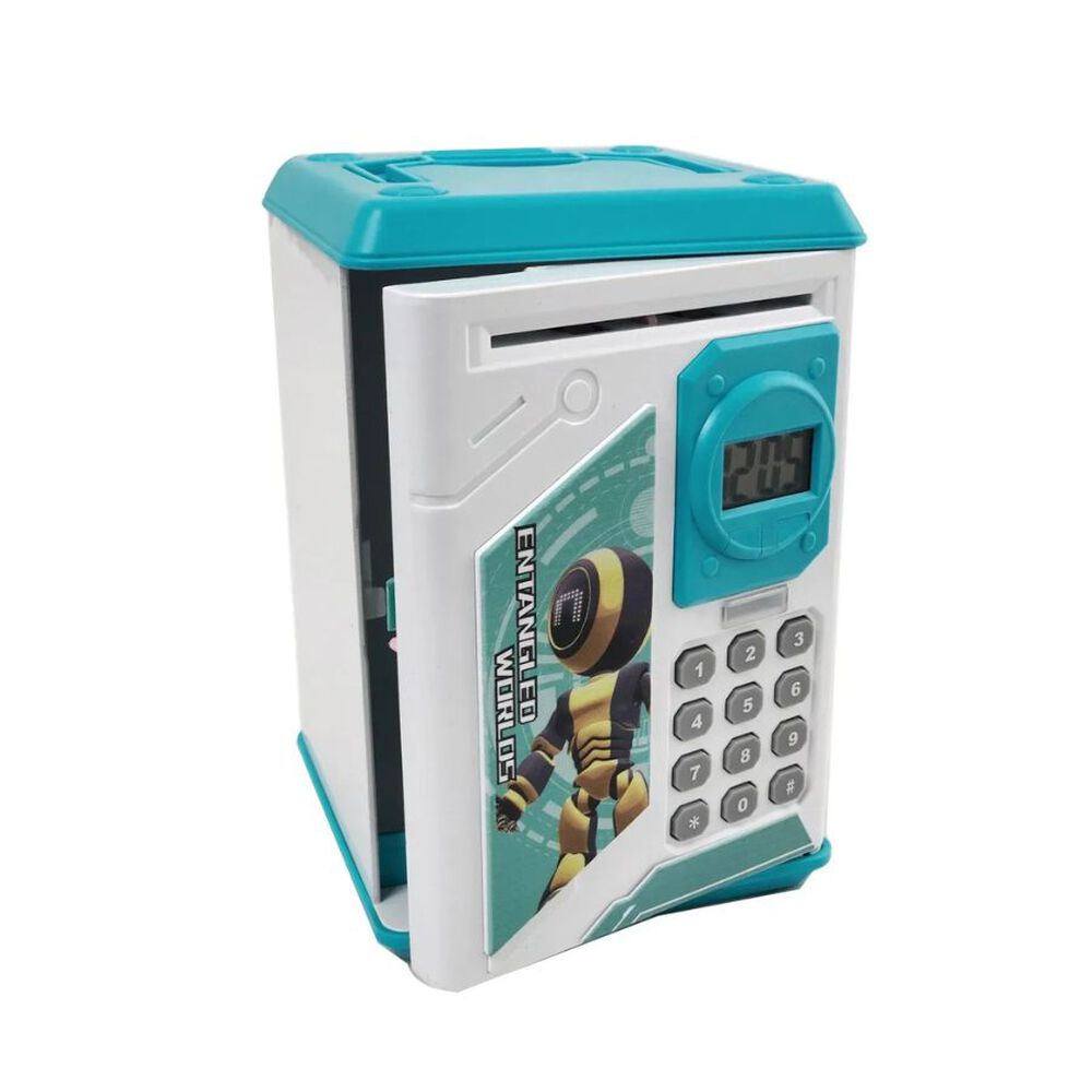 Alcancía Electrónica De Ahorro Clave Y Reloj Para Niños image number 4.0