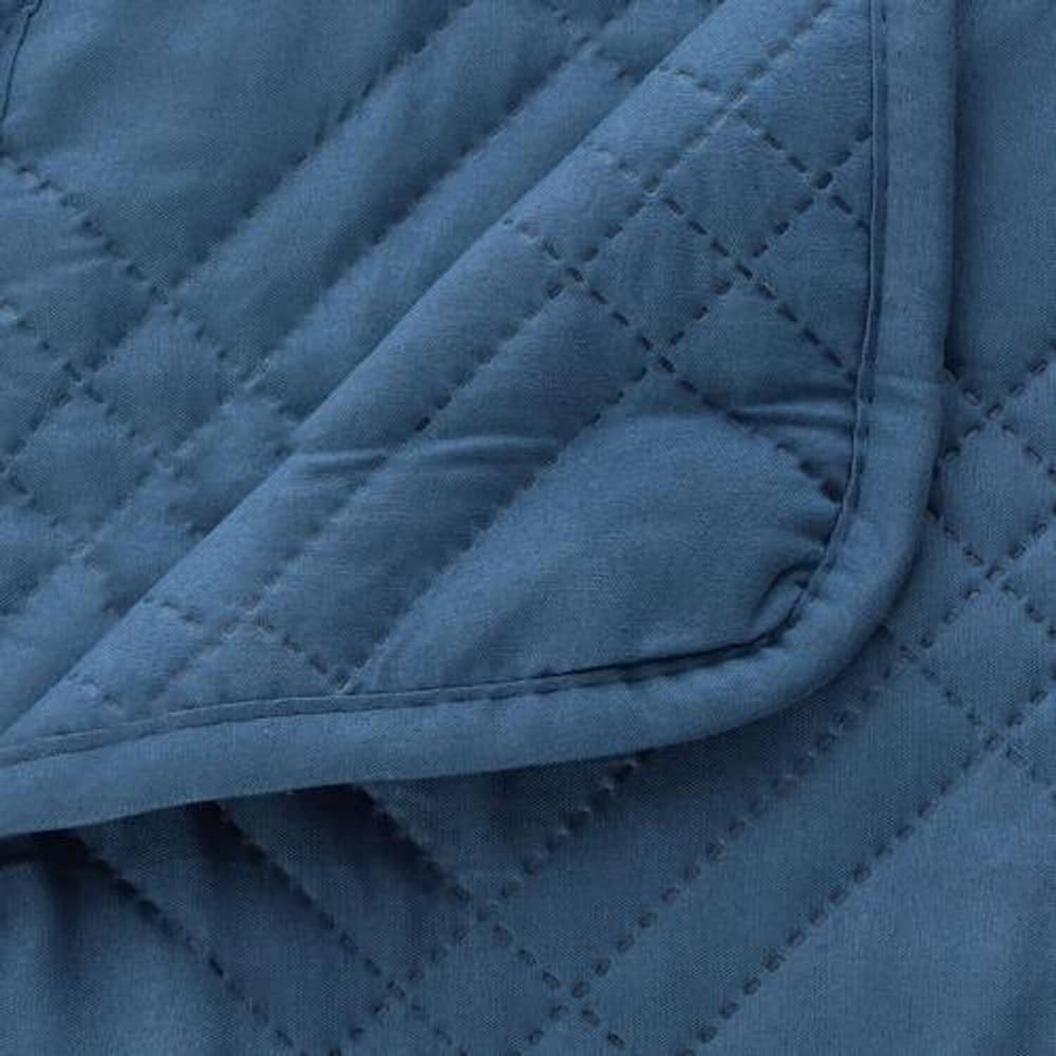 Quilt Andes Liso Azul 2 Plazas image number 3.0