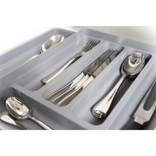 Organizador Cubiertos Extensibles Logic Gris