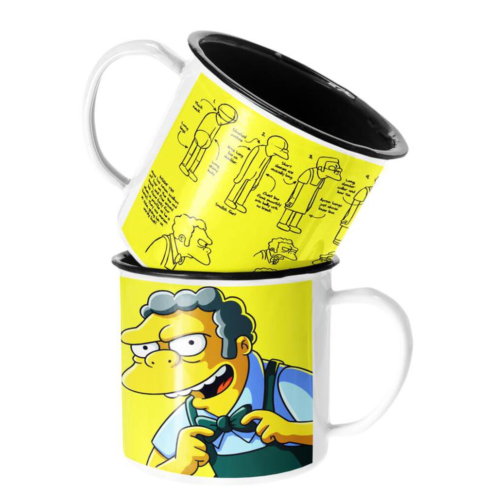 Taza Enlozada Lechera Moe Szyslak Bar De Moe Los Simpson image number 0.0