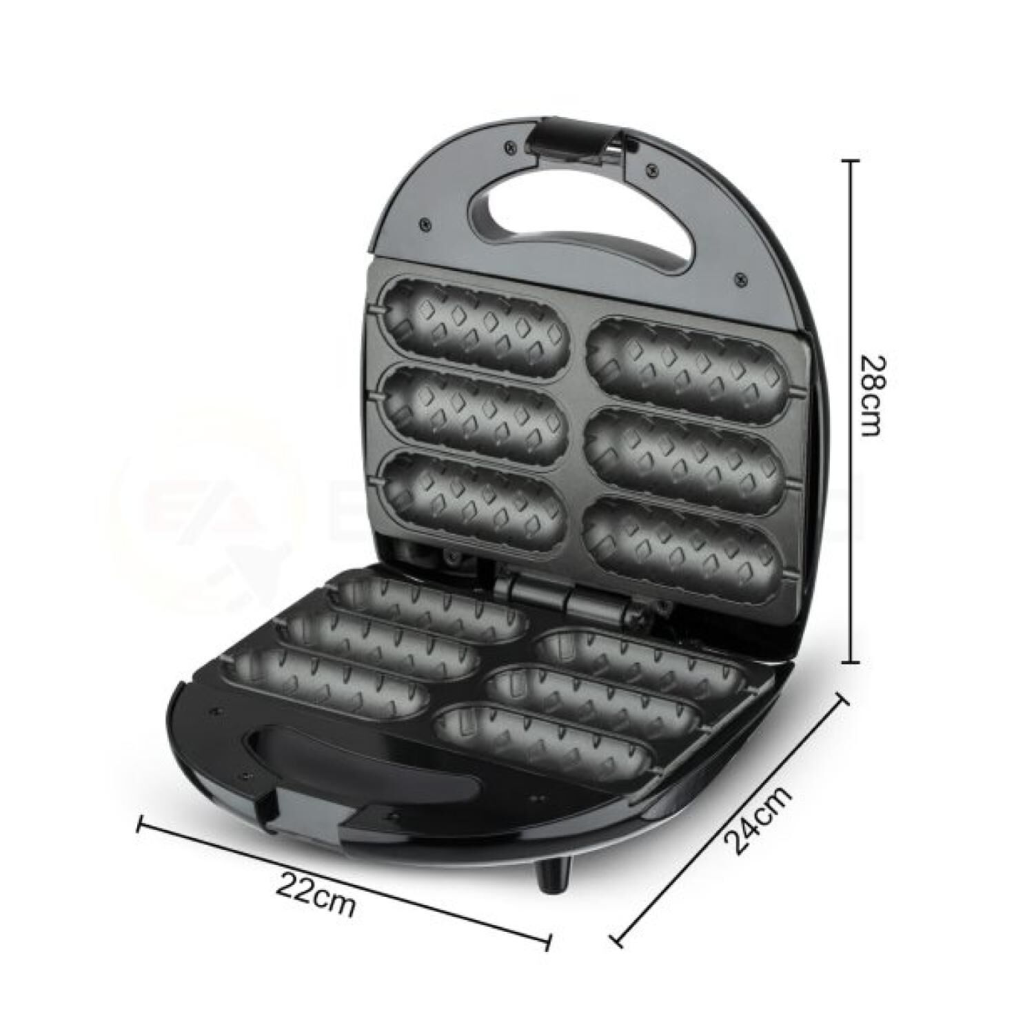Maquina Para Yoguis O Salchichas 850w Negro R803 image number 2.0