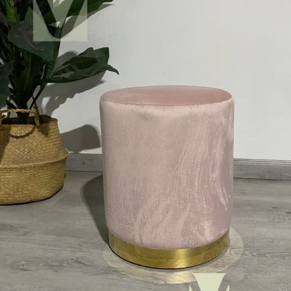 Puff Redondo Terciopelo Fancy image number 0.0