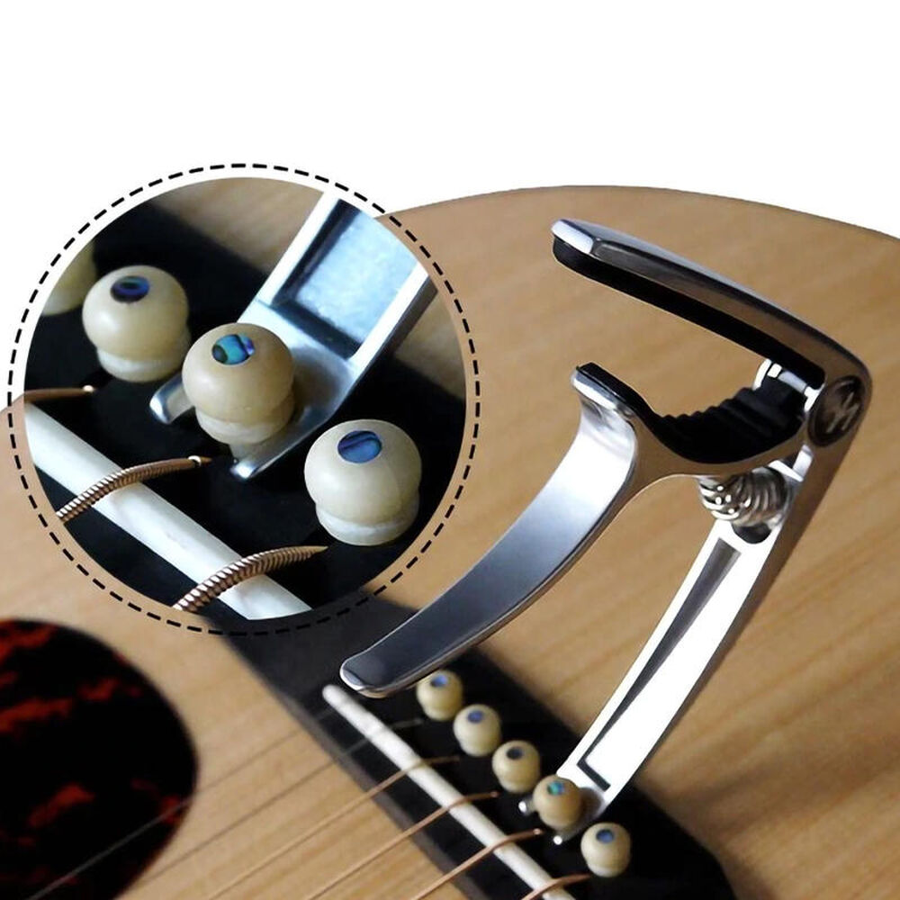 Capodastro Guitarra Acústica Nutech image number 1.0