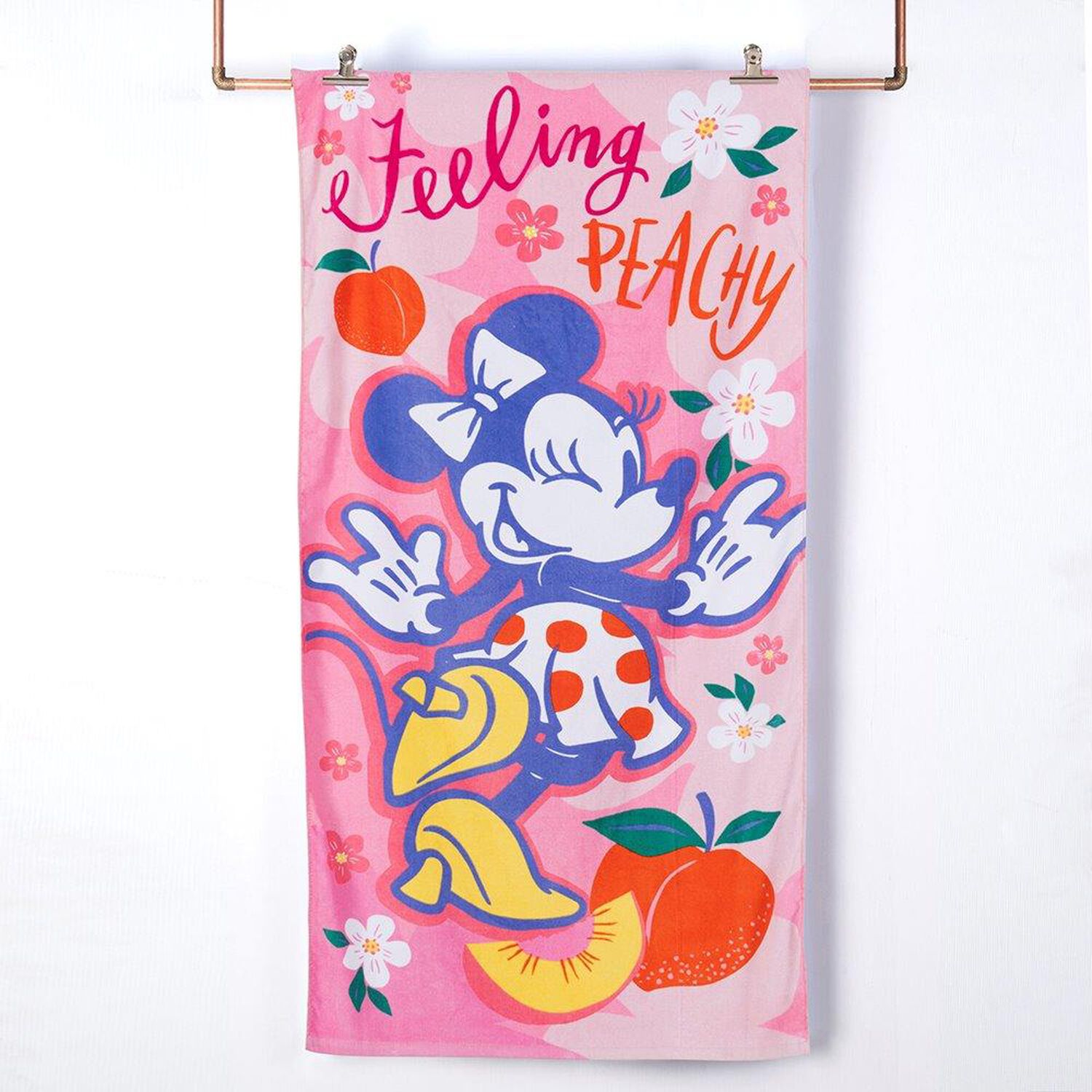 Toalla Playa 70x140 Minnie Peachy image number 0.0