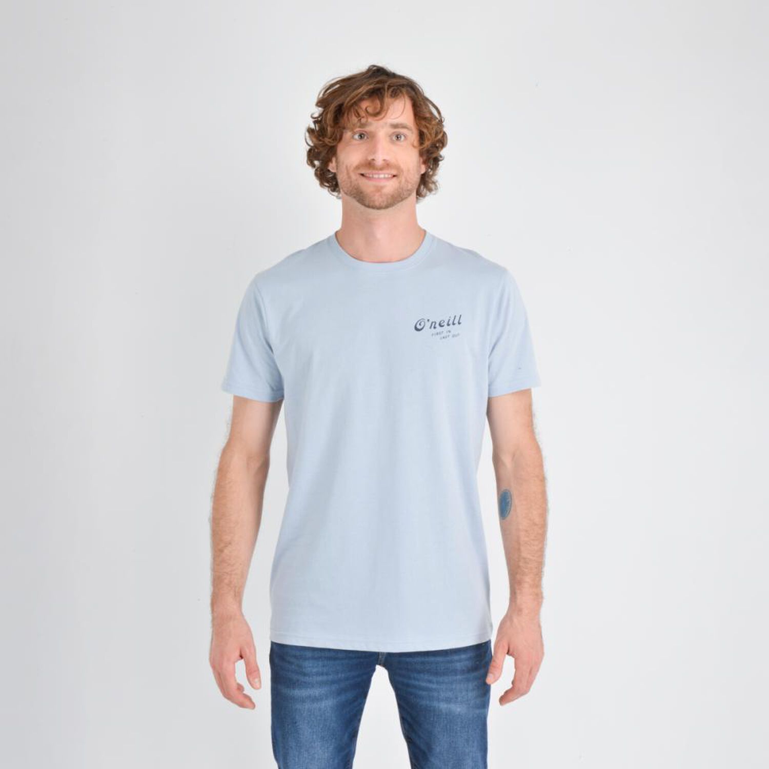 Polera Manga Corta Cuello Redondo Hombre O'neill image number 0.0