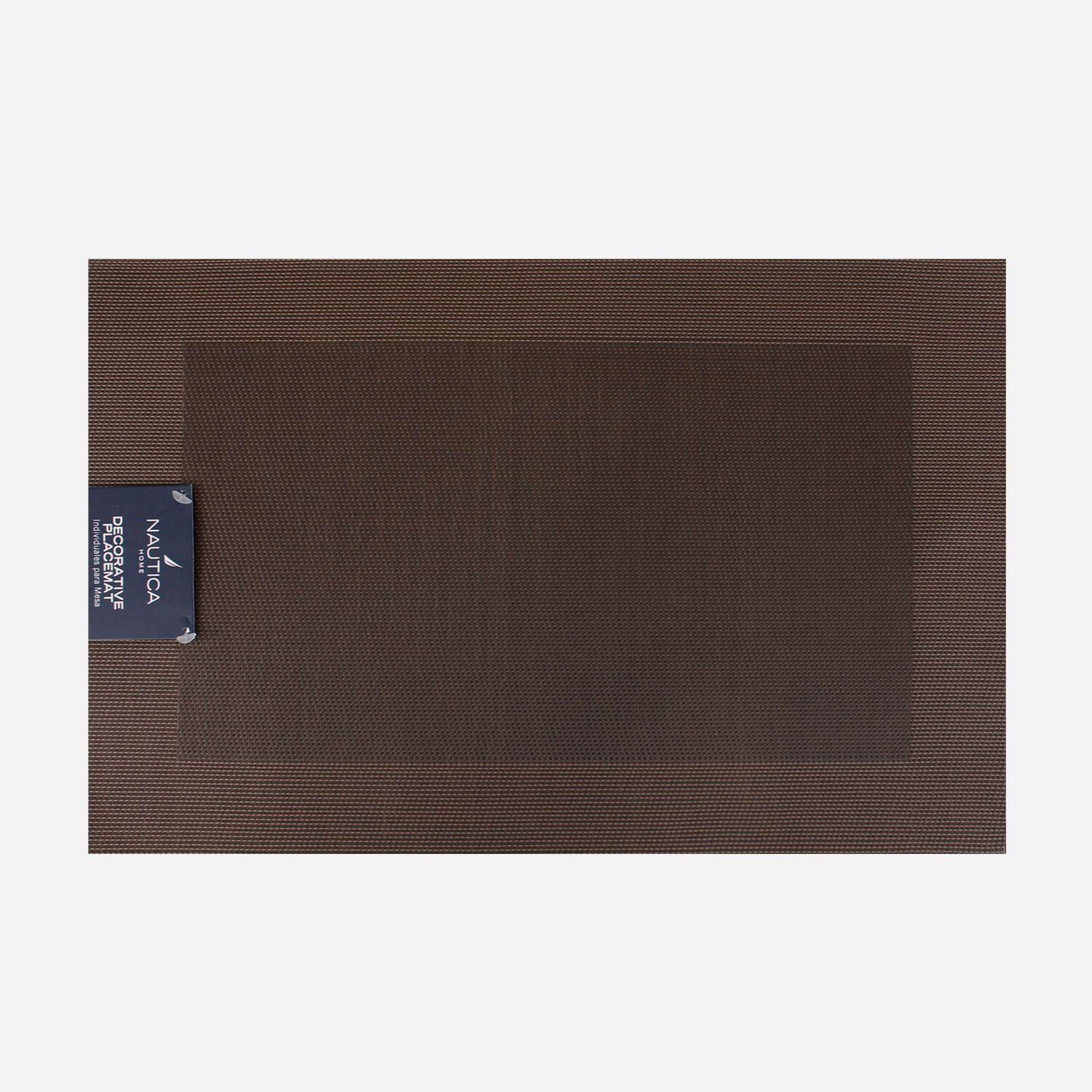 Pack 2 Individuales De Mesa Nautica Home 45x30cm Caf&eacute; image number 1.0
