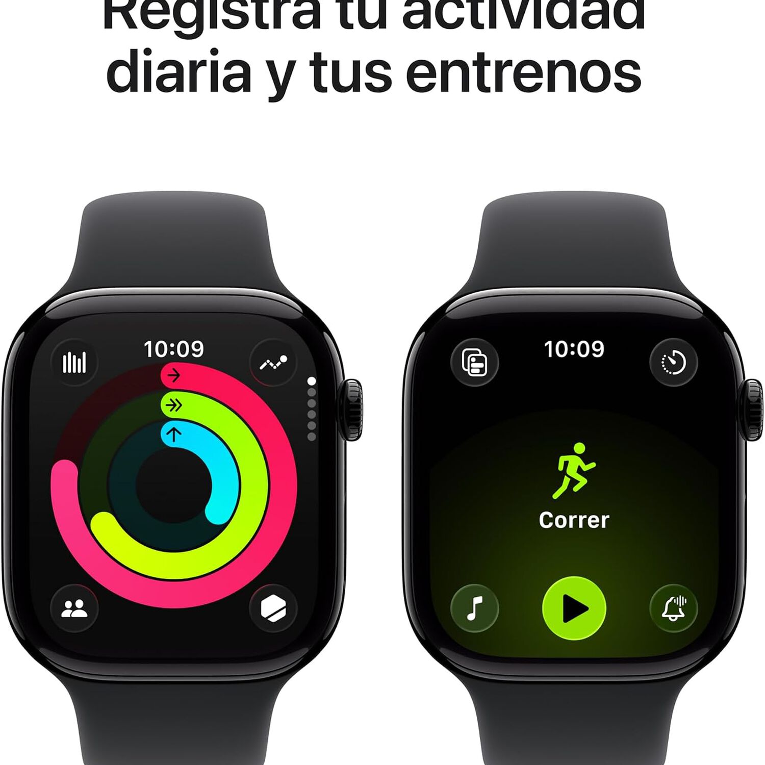 Apple Watch Series 11 Gps 42mm Sport Band M/l - Negro image number 1.0